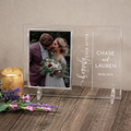 Personalized Glass Photo Frame