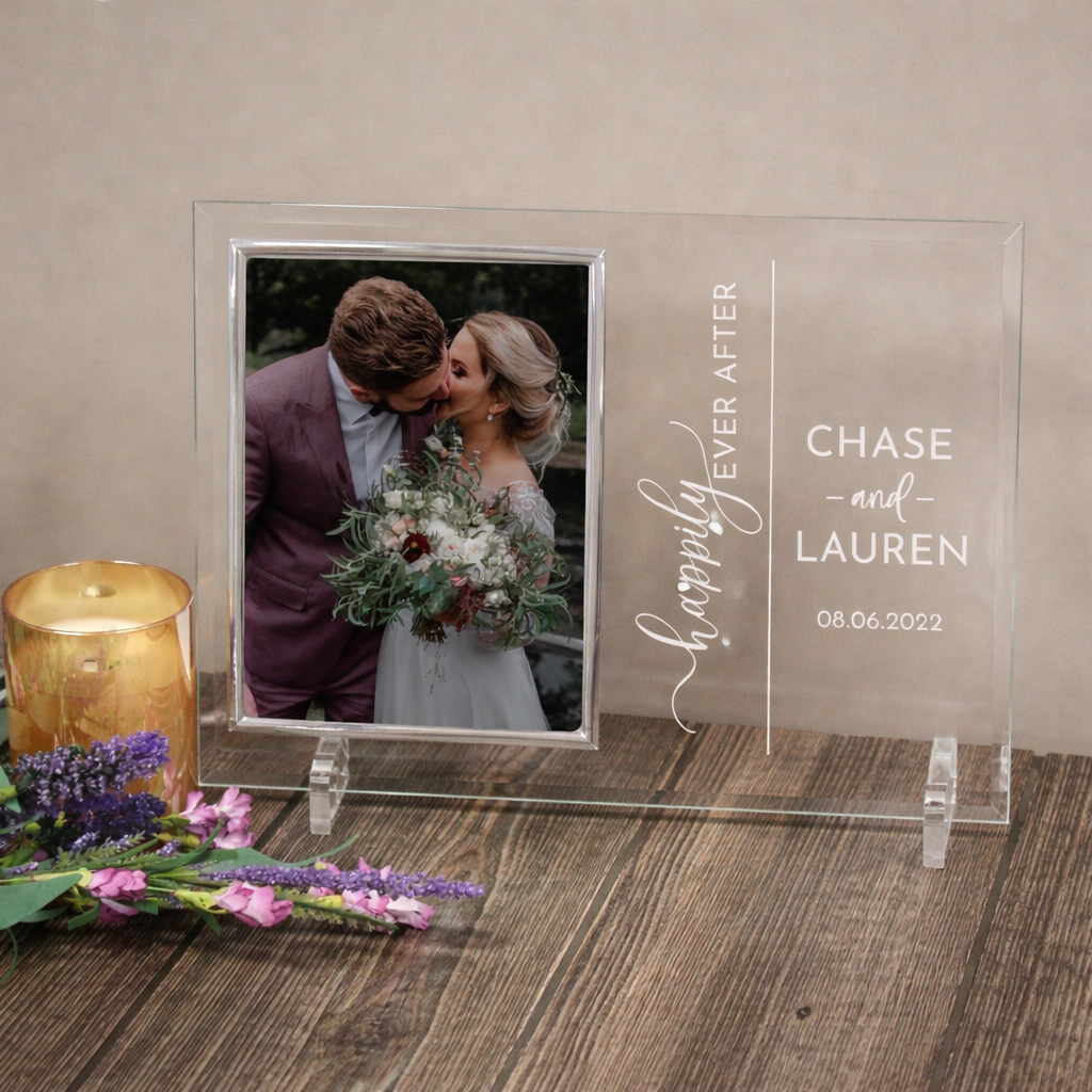 Personalized Glass Photo Frame