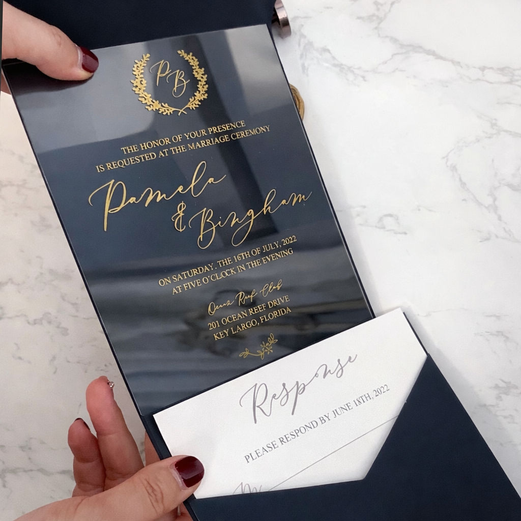 Engraved Wedding Invitations